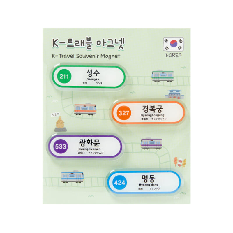 K-Travel Magnet