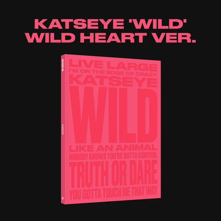 KATSEYE - WILD (WILD HEART Ver.) (International Retailer Exclusive)