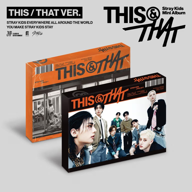 STRAY KIDS - Mini Album 'THIS & THAT' (STANDARD Ver.) (Random)