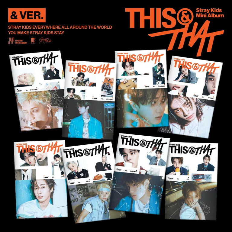STRAY KIDS - Mini Album 'THIS & THAT' (& Ver.) (Random)