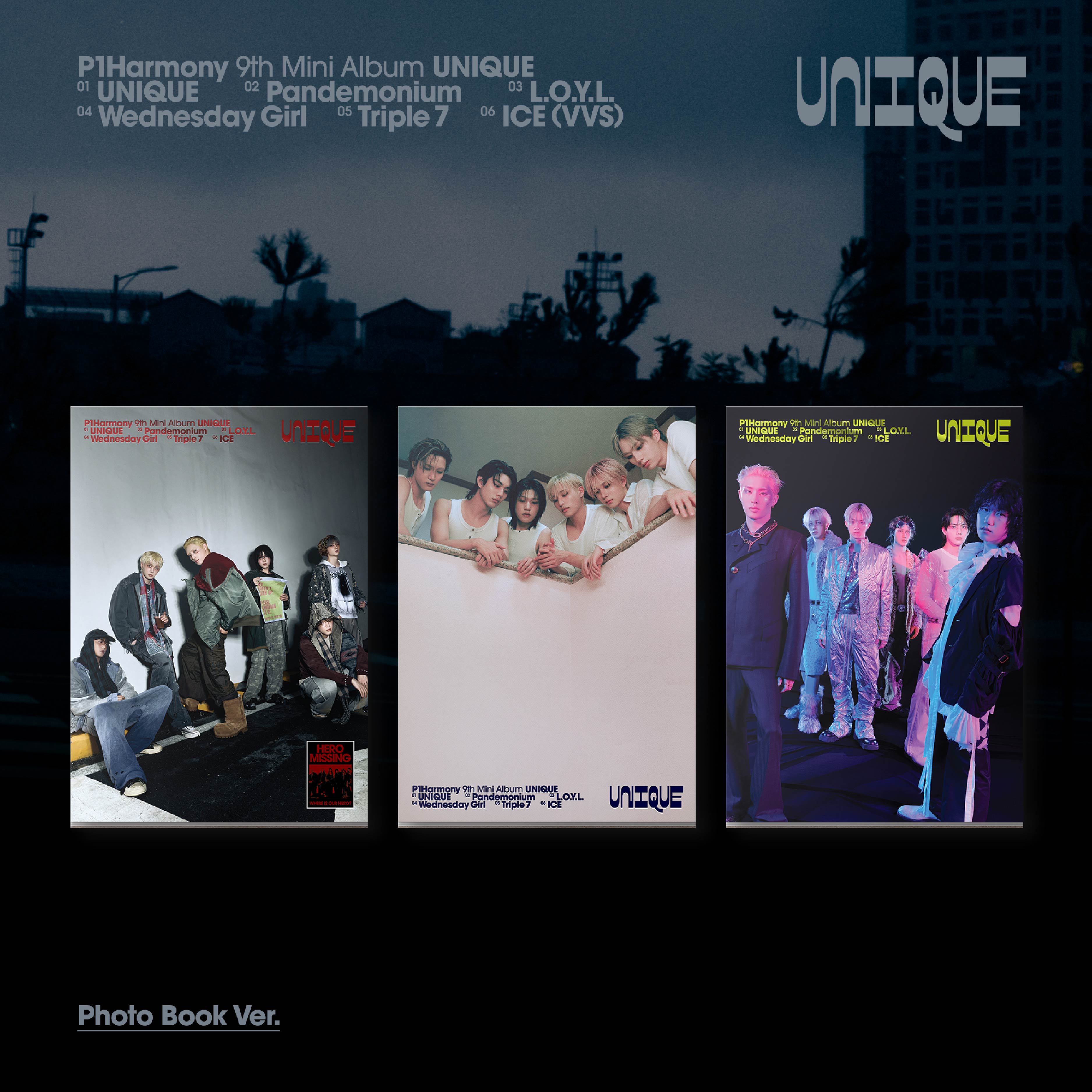 Signed] P1Harmony - UNIQUE - Europe Exclusive – K-playground K-pop