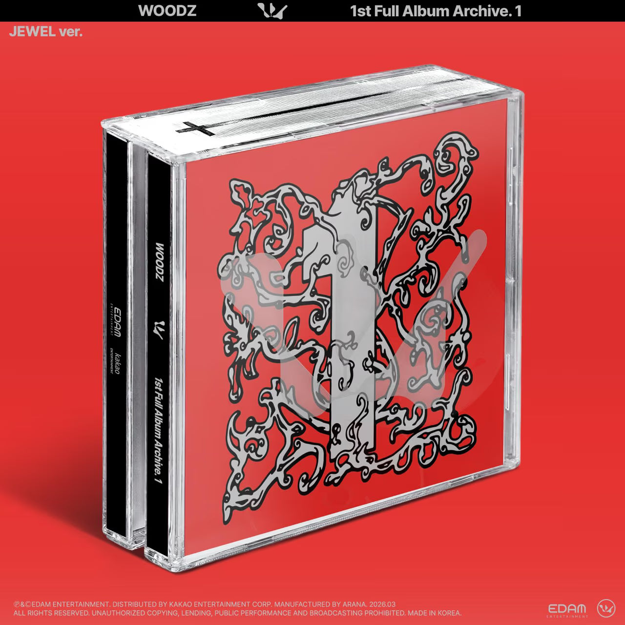WOODZ - 1st Full Album - [Archive. 1] (Jewel Ver.) – K-playground