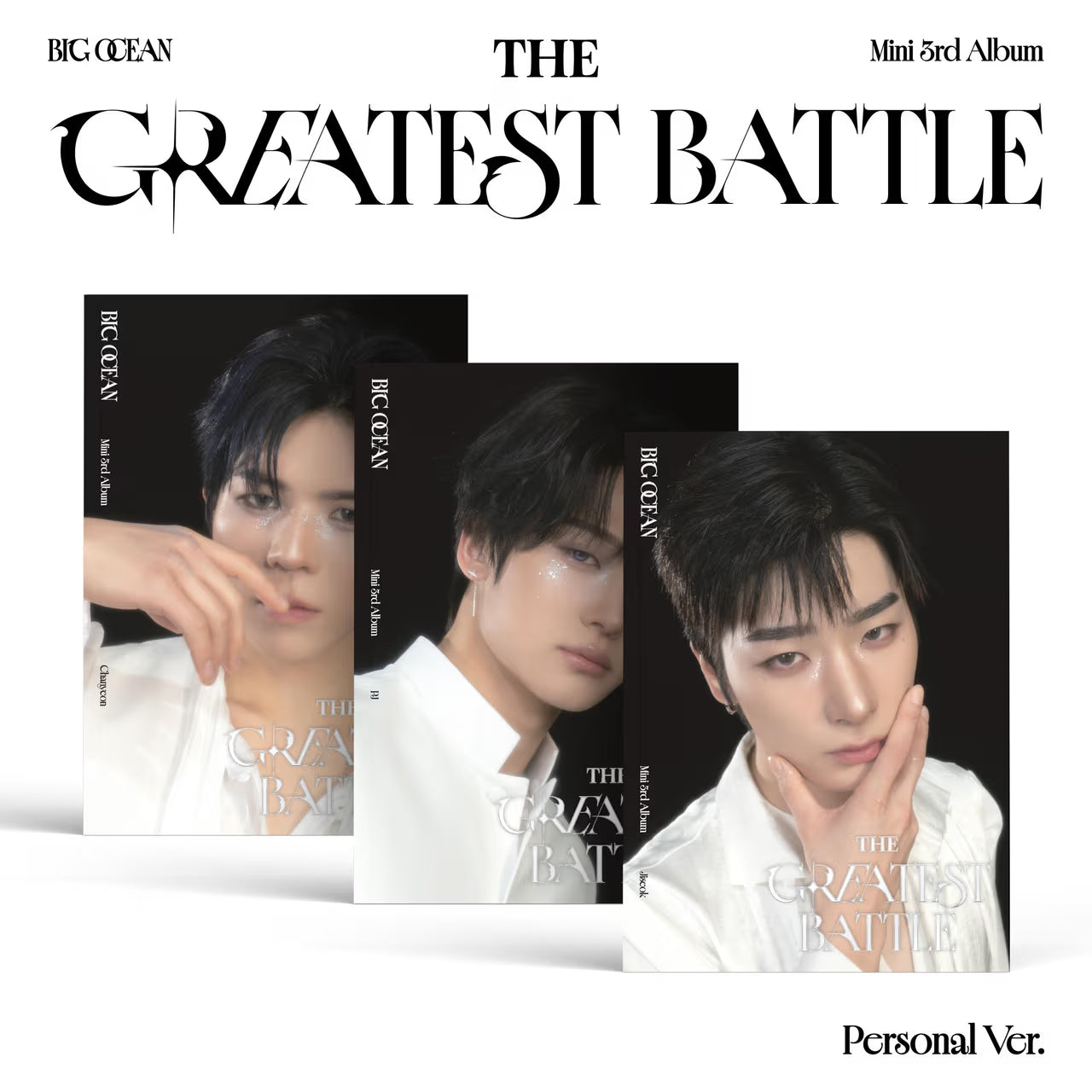 Big Ocean - 3rd Mini Album THE GREATEST BATTLE (Personal Ver.)