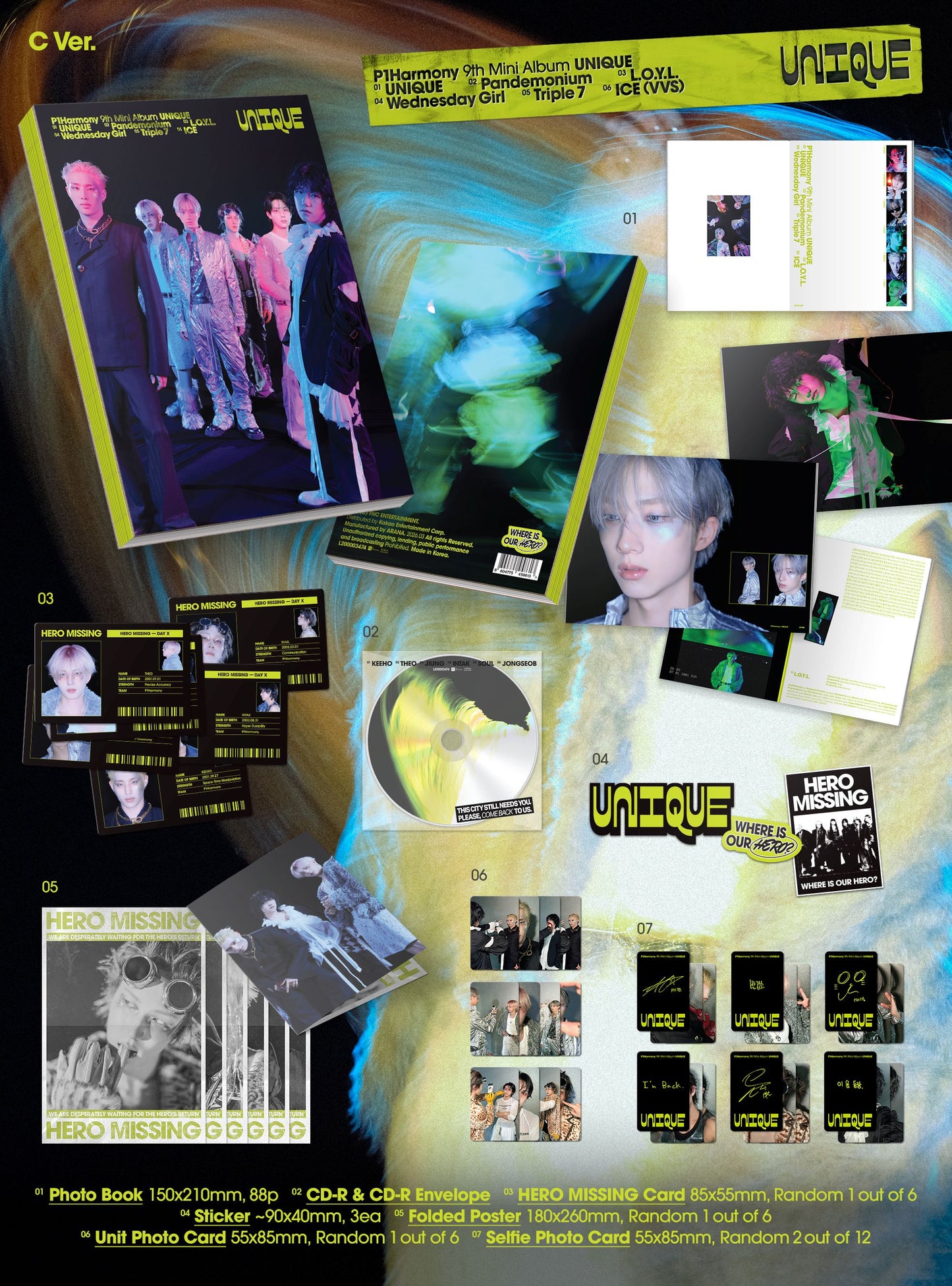 P1Harmony - UNIQUE (Photobook ver.)