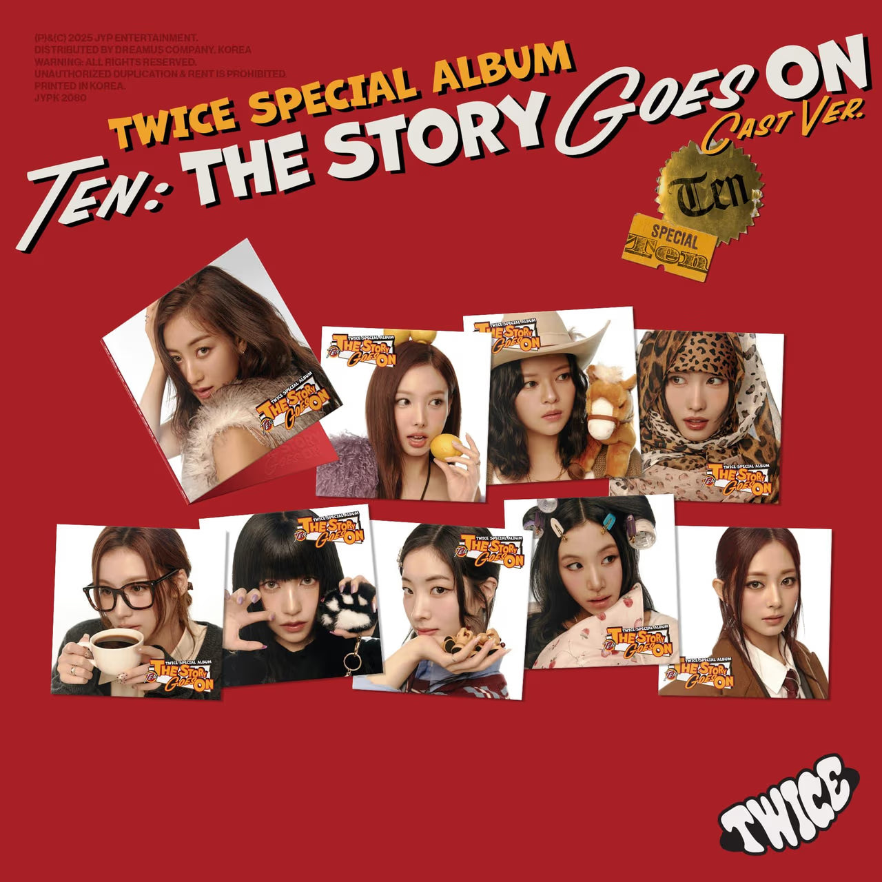 TWICE - [TEN: The Story Goes On] (Cast Ver.) – K-playground K-pop