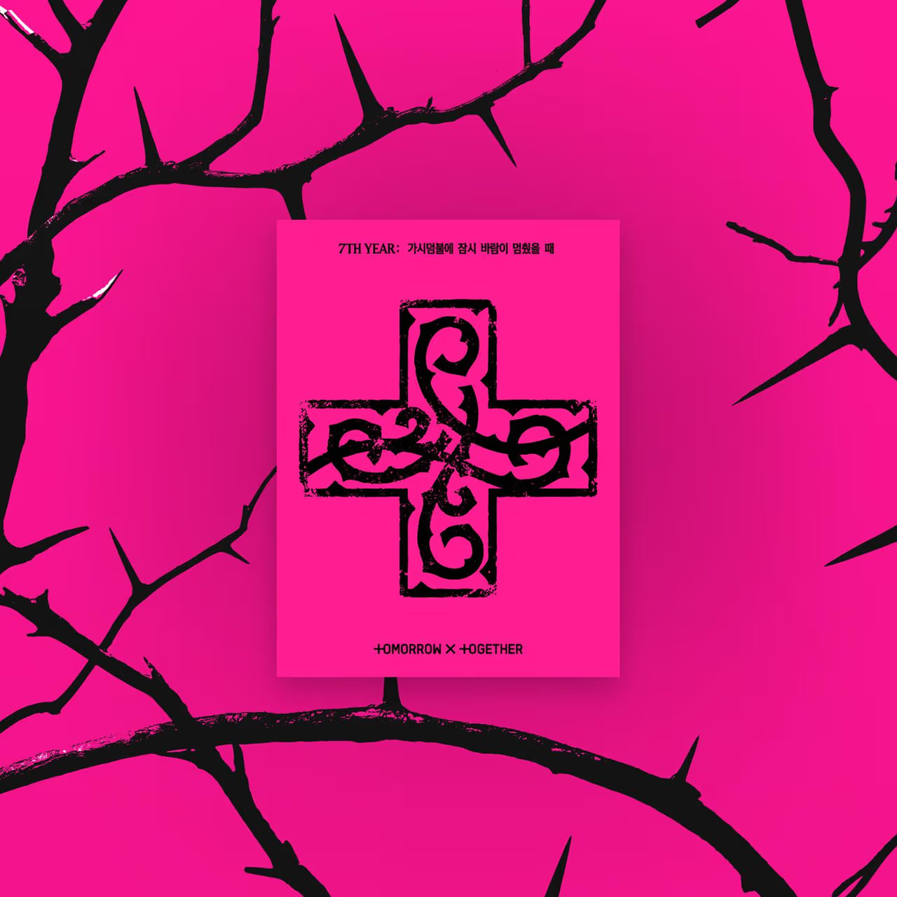 TXT - 7TH YEAR: A Moment of Stillness in the Thorns ( PPULBATU )(Weverse Albums )