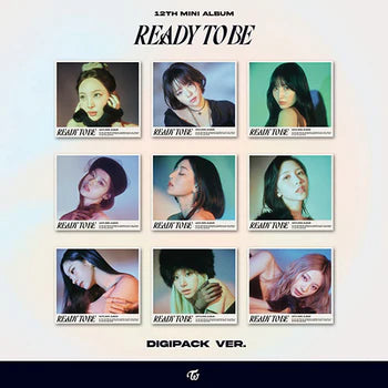 TWICE - 12TH MINI ALBUM [READY TO BE]  (Digipack Ver.)