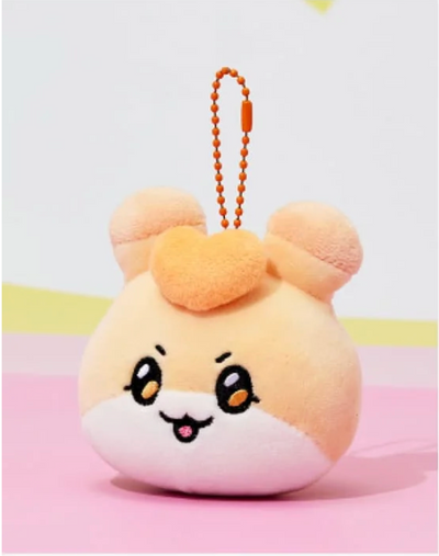 [NEW] ATEEZ - MIGHTEEZ FACE PLUSH KEYRING