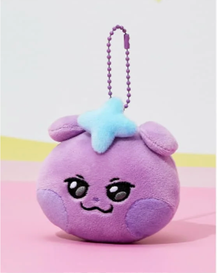 [NEW] ATEEZ - MIGHTEEZ FACE PLUSH KEYRING