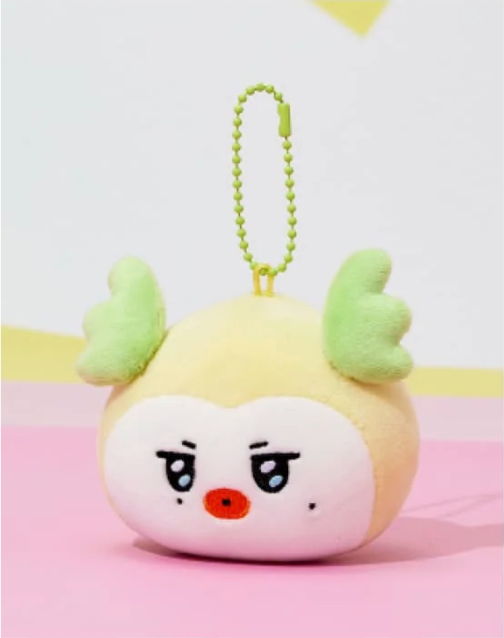 [NEW] ATEEZ - MIGHTEEZ FACE PLUSH KEYRING