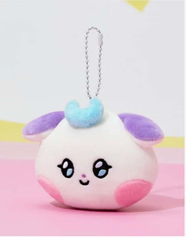 [NEW] ATEEZ - MIGHTEEZ FACE PLUSH KEYRING