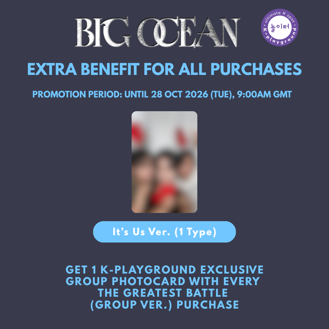 [FAN SIGN/LUCKY DRAW] [PRE-ORDER] Big Ocean - 3rd Mini Album [THE GREATEST BATTLE] (Group Ver.)