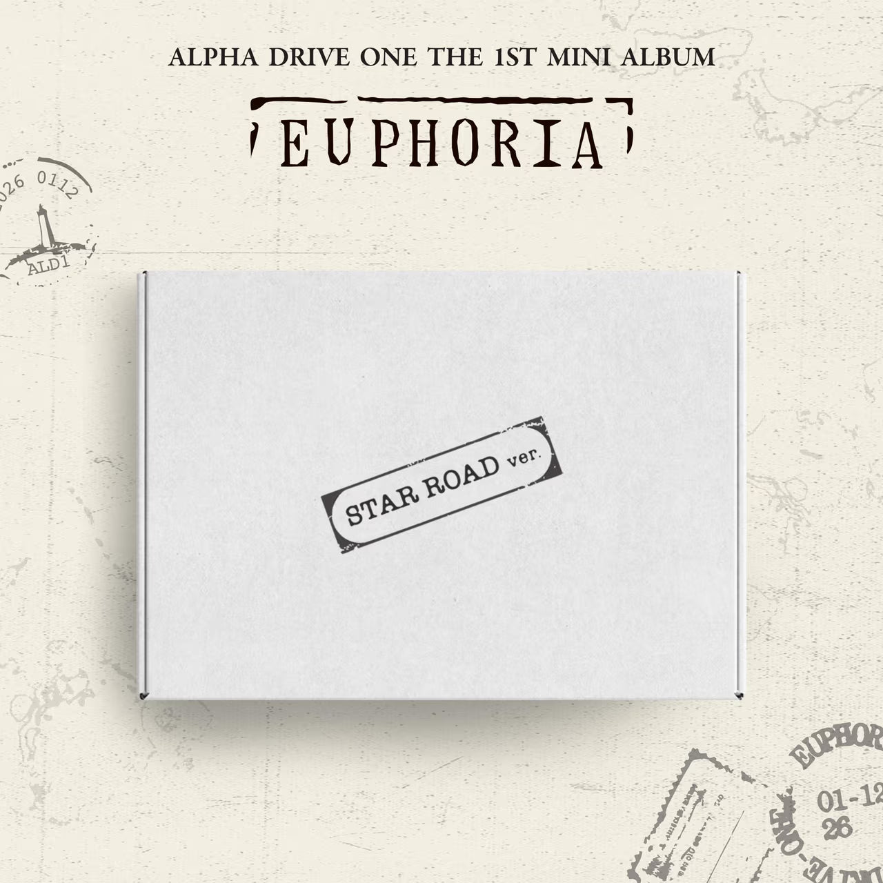 ALPHA DRIVE ONE - 1st Mini Album - [EUPHORIA] (Star Road ver.)
