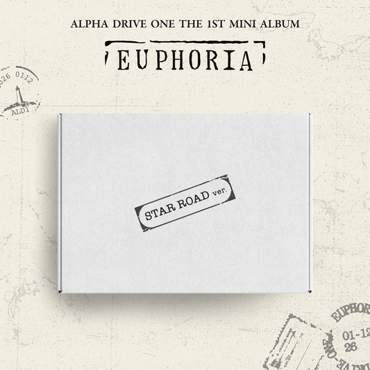 [PRE-ORDER] ALPHA DRIVE ONE – 1st Mini Album [EUPHORIA] (STAR ROAD Ver.)