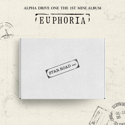 [PRE-ORDER] ALPHA DRIVE ONE – 1st Mini Album [EUPHORIA] (STAR ROAD Ver.)