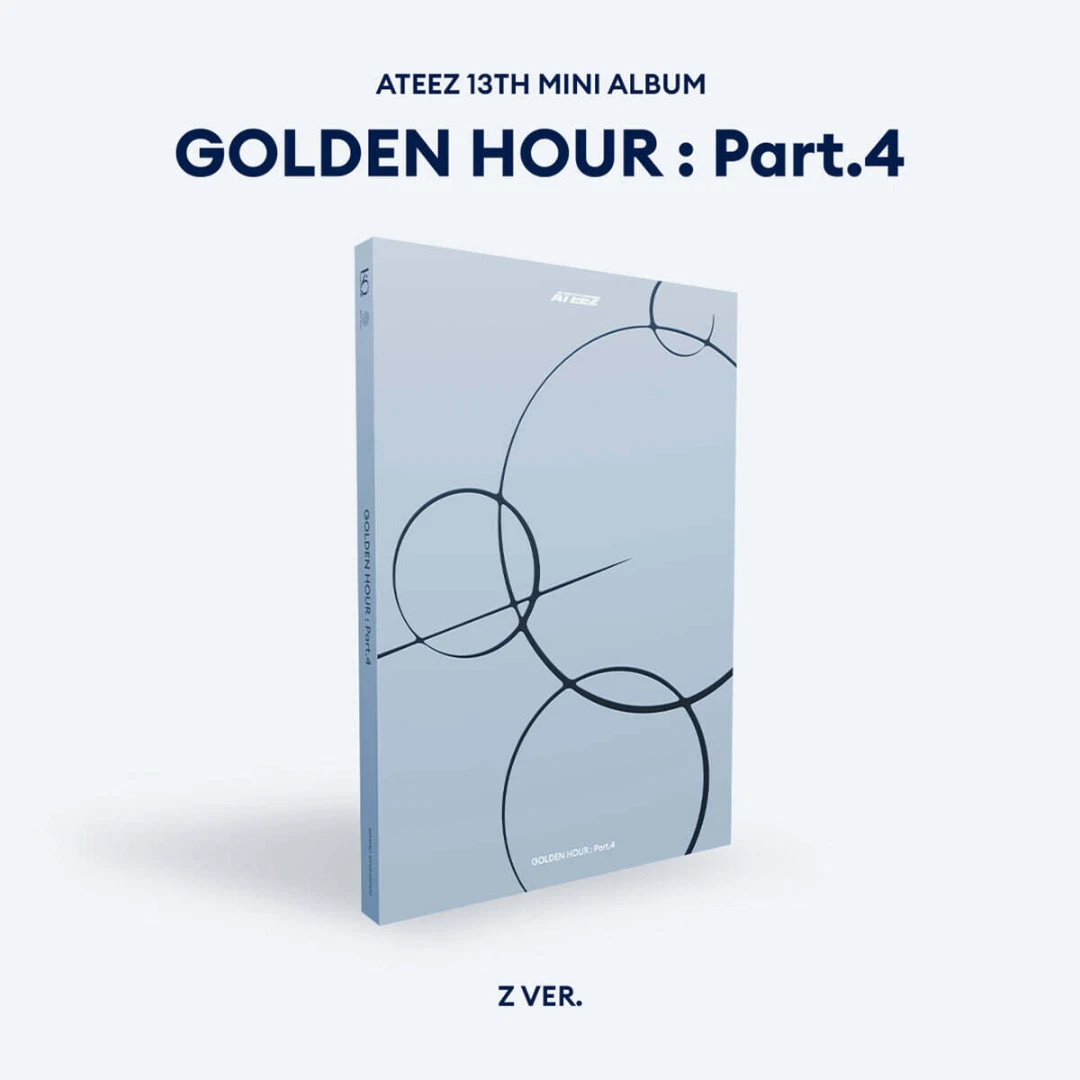 ATEEZ - 13TH MINI ALBUM - [GOLDEN HOUR : Part.4] (A/ DIARY/ Z Ver.)