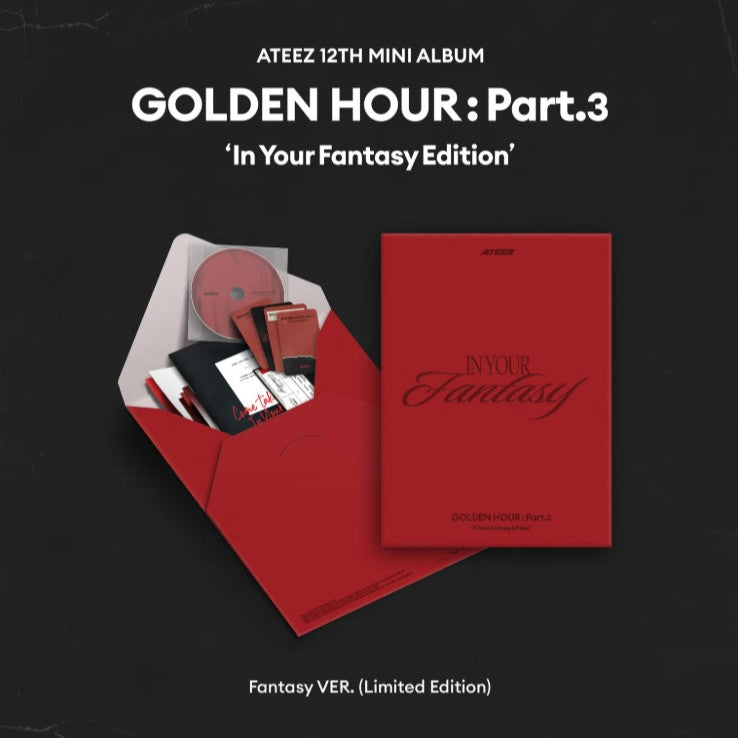 ATEEZ – 14th Mini Album – [GOLDEN HOUR : Part.3] (In Your Fantasy Edition) (Limited Ver.)