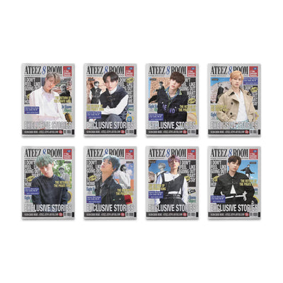 [NEW] ATEEZ - [8ROOM] POP-UP Official Merch - 7 Year Celebration News Letter