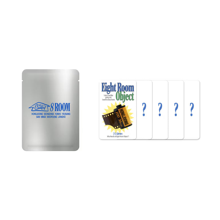[NEW] ATEEZ - [8ROOM] POP-UP Official Merch - Random Photocard Pack