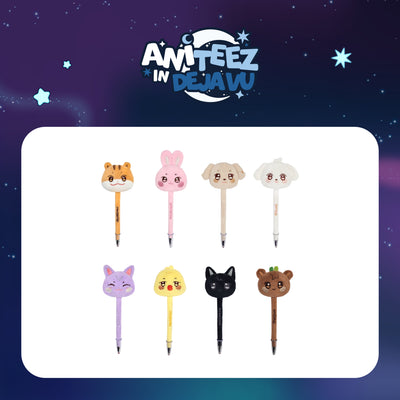 [PRE-ORDER] ATEEZ - [ATEEZ X ANITEEZ POP-UP [ANITEEZ IN DEJA VU] MD - PLUSH BALL PEN