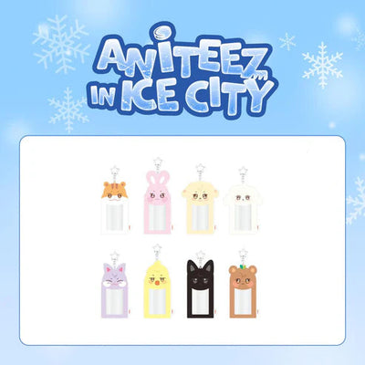 [PRE-ORDER] ATEEZ - [ANITEEZ IN ICECITY] Photocard Holder Keyring