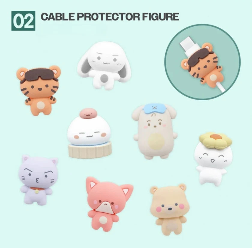 [PRE-ORDER] Ateez - [8TH ANNIVERSARY EXHIBITION : Blue Drift] - CABLE PROTECTOR FIGURE