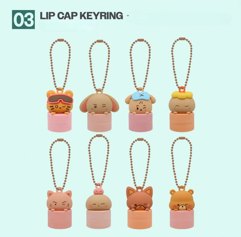 [PRE-ORDER] Ateez - [8TH ANNIVERSARY EXHIBITION : Blue Drift] - LIP CAP KEYRING
