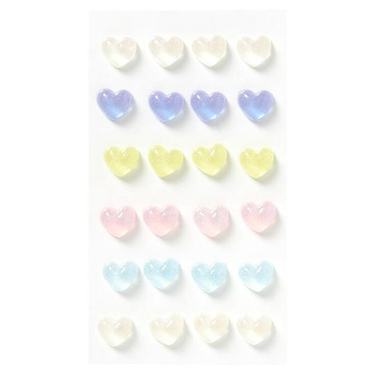 Aurora Mini Heart Gem Sticker