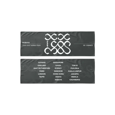 [NEW] BIGBANG WORLD TOUR OFFICIAL Merch - TOUR SLOGAN TOWEL