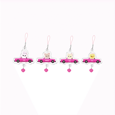[BPPOPUP] BLACKPINK CHARACTER AIRTUBE KEYRING