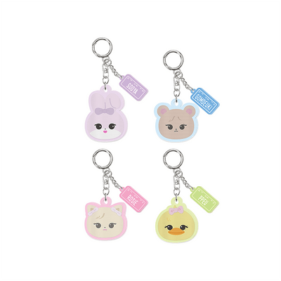 [BPPOPUP] BLACKPINK CHARACTER LENTICULAR KEYRING