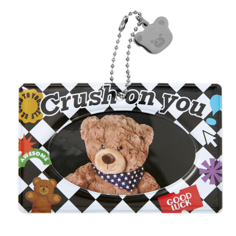 Check Bear Charm Photocard Case
