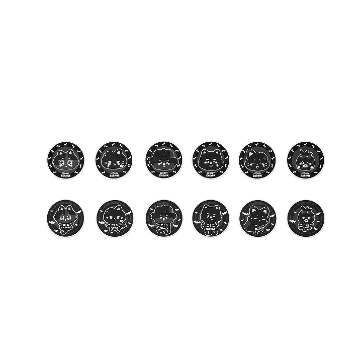 [PRE-ORDER] ENHYPEN SPOOKY ENCHIN MD - Glow Sticker Roll [Midnight]