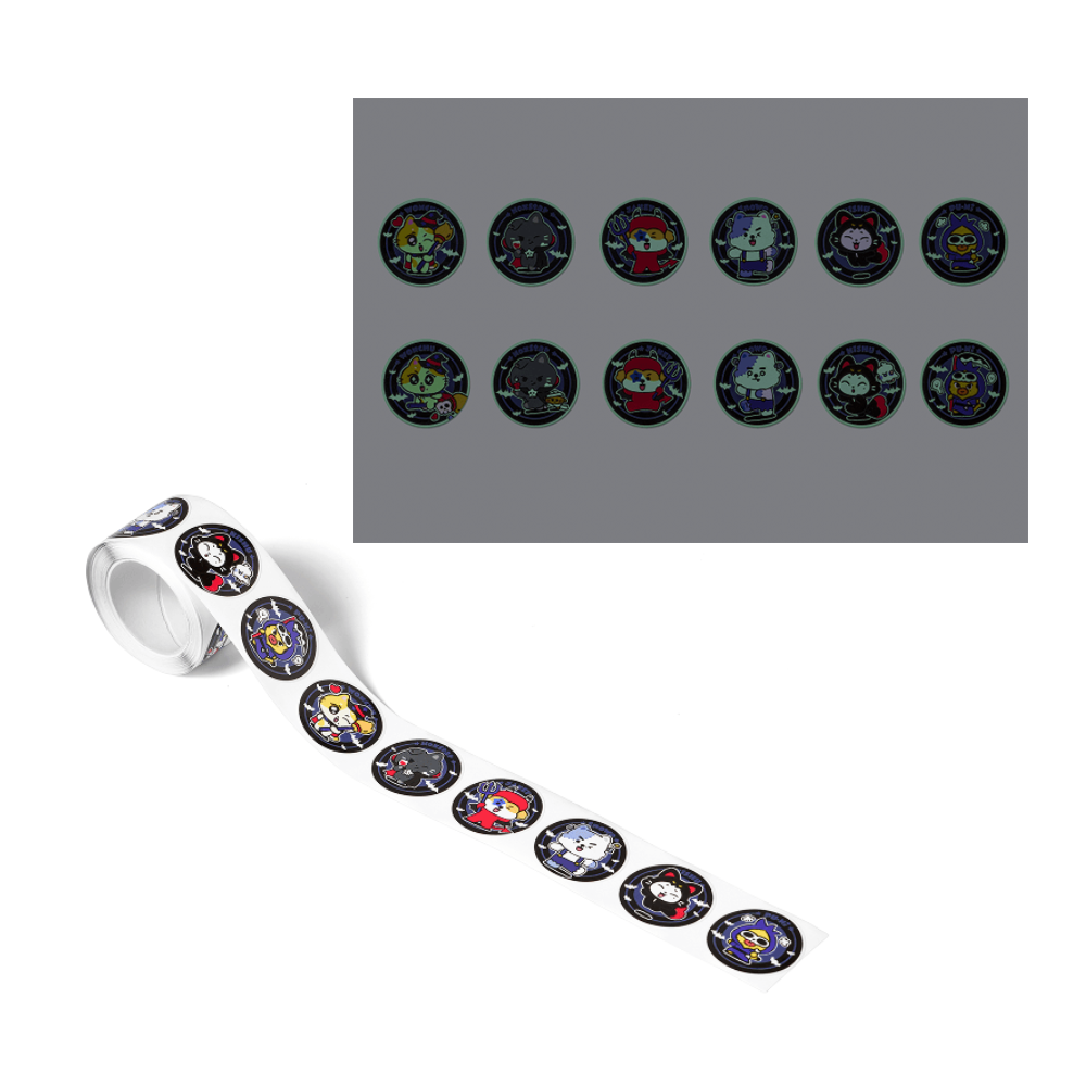 [PRE-ORDER] ENHYPEN SPOOKY ENCHIN MD - Glow Sticker Roll [Costume]