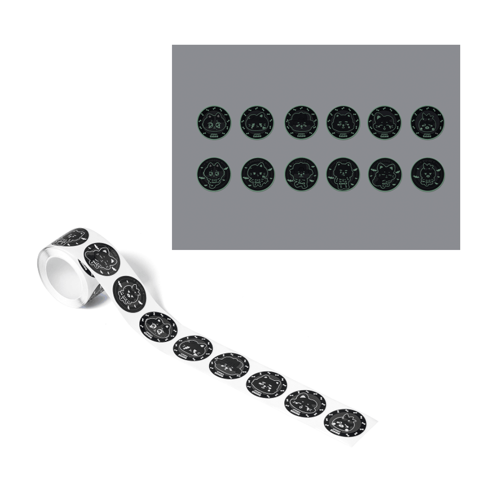 [PRE-ORDER] ENHYPEN SPOOKY ENCHIN MD - Glow Sticker Roll [Midnight]