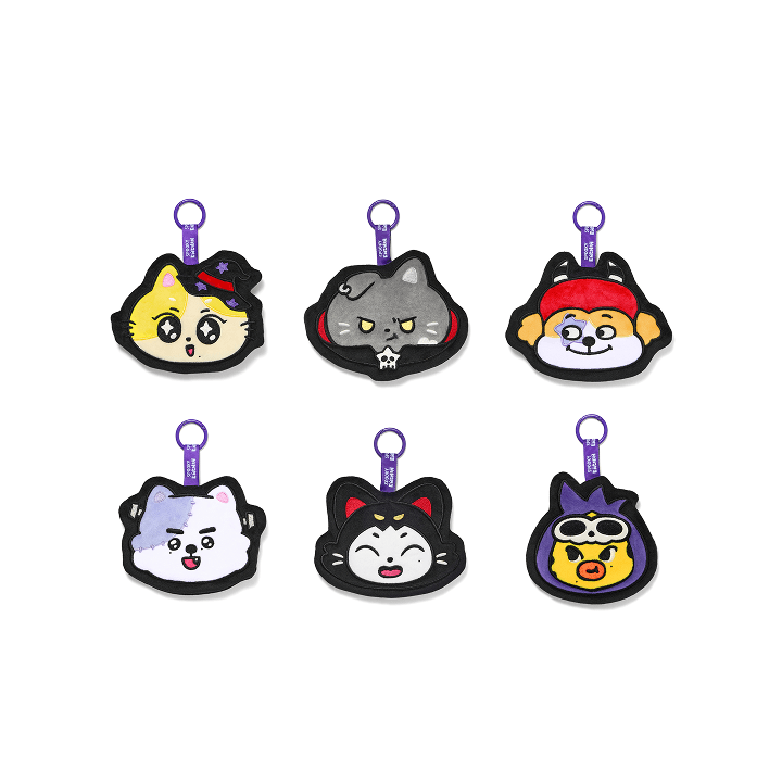[PRE-ORDER] ENHYPEN SPOOKY ENCHIN MD - Plush Pouch Keyring
