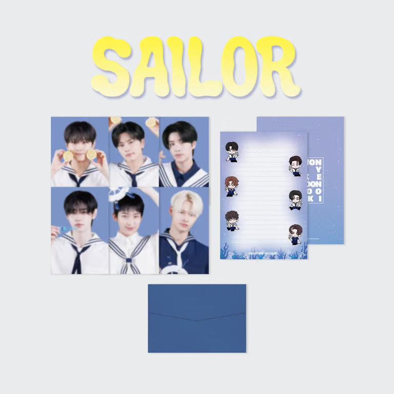 ENHYPEN - [ENHYPEN WORLD] SAILOR MD - POSTCARD & LETTER SET