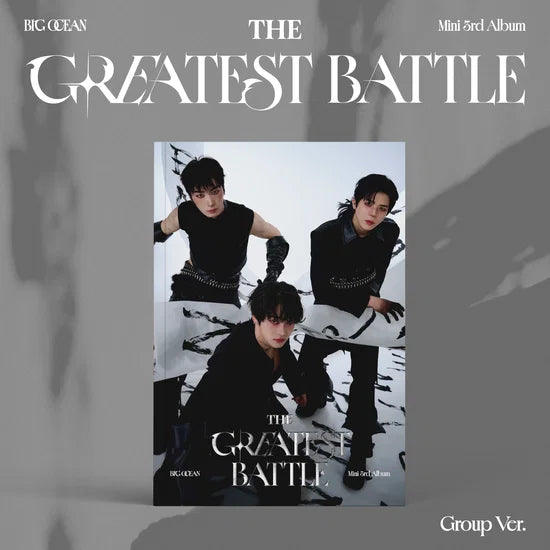 [FAN SIGN/LUCKY DRAW] [PRE-ORDER] Big Ocean - 3rd Mini Album [THE GREATEST BATTLE] (Group Ver.)