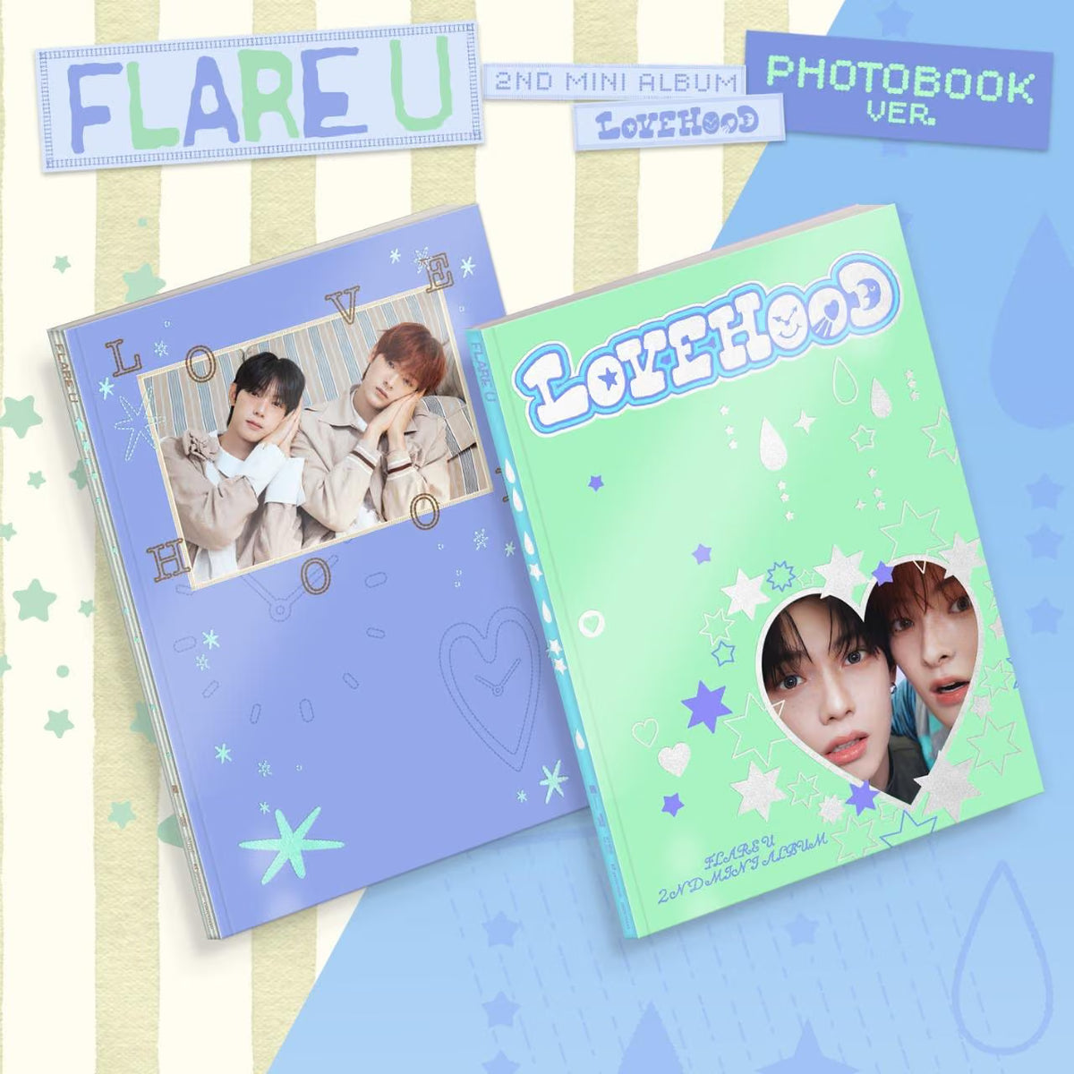 [PRE-ORDER] FLARE U [LOVEHOOD] PHOTOBOOK ver. (Random)