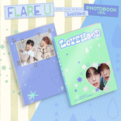 [PRE-ORDER] FLARE U [LOVEHOOD] PHOTOBOOK ver. (Random)
