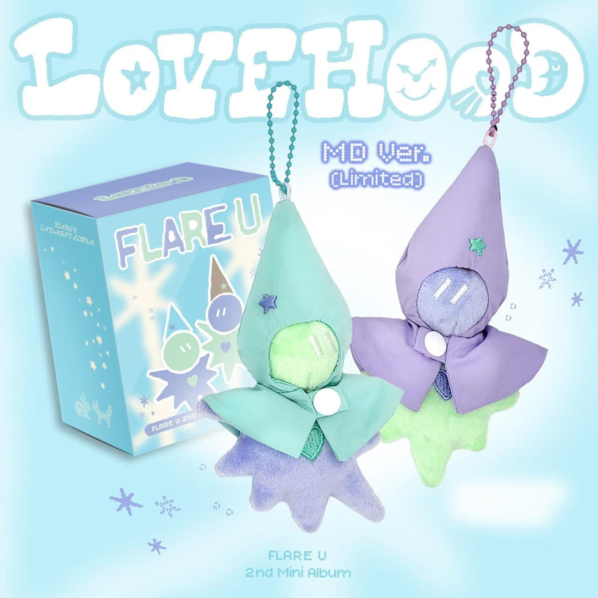 [PRE-ORDER] FLARE U [LOVEHOOD] (MD Ver.) (LIMITED EDITION / RANDOM)