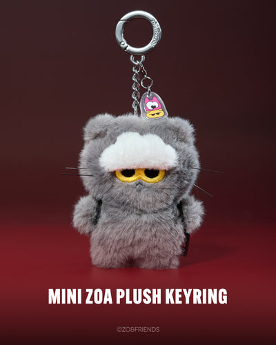 G-Dragon - [ZO&FRIENDS / ZOAful Winter POP-UP] Official Merch - Mini ZOA Plush Keyring