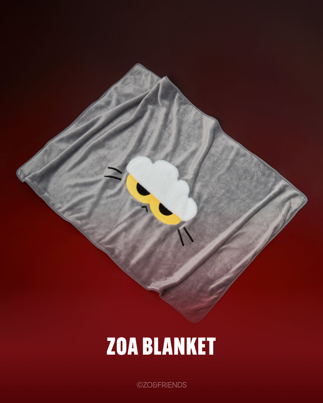 G-Dragon - [ZO&FRIENDS / ZOAful Winter POP-UP] Official Merch - ZOA Blanket