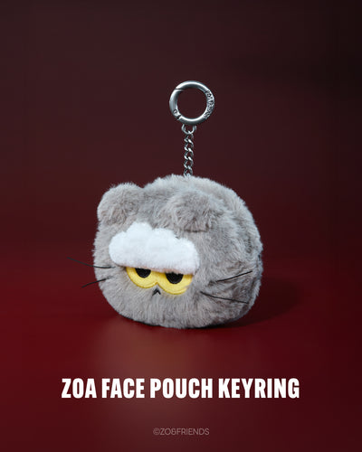 G-Dragon - [ZO&FRIENDS / ZOAful Winter POP-UP] Official Merch - ZOA Face Pouch Keyring