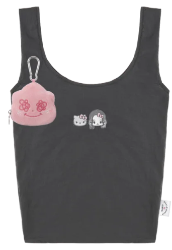 [HELLO KITTY X JISOO] Foldable Bag (Shumon ver.)