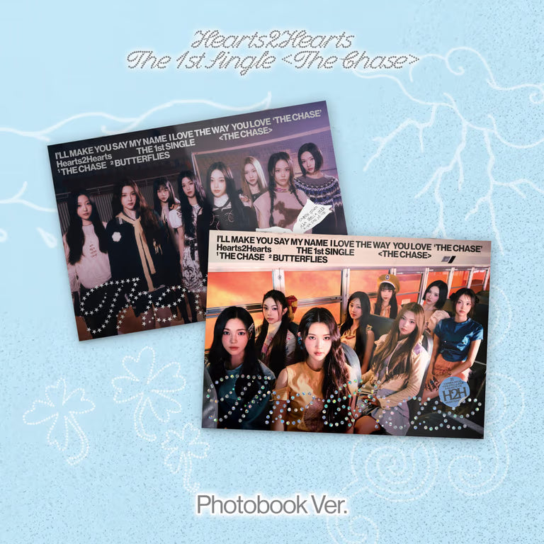 Hearts2Hearts 1st Single [The Chase] (Photobook Ver.)