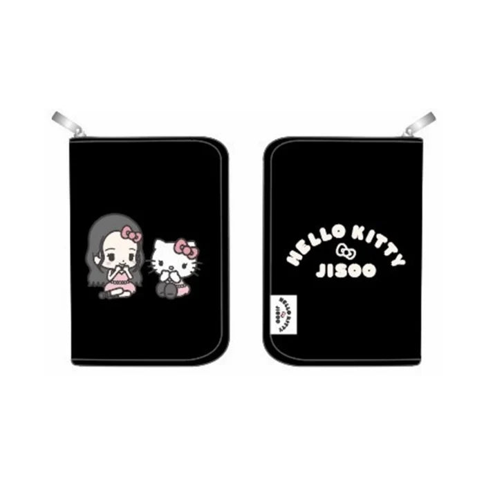 Hello Kitty X JISOO Passport Case - Black