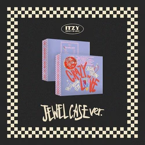 ITZY 1st Full Album [CRAZY IN LOVE] (Jewel Case Ver.)