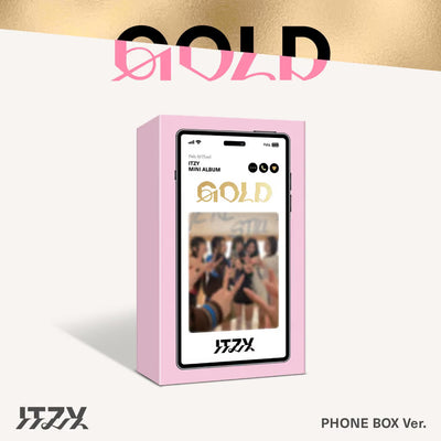 ITZY 9th Mini Album [GOLD] SPECIAL EDITION (PHONE BOX VER.)