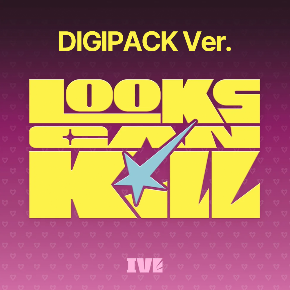[PRE-ORDER] IVE EP - [Looks Can Kill] (DIGIPACK ver.) (RANDOM)